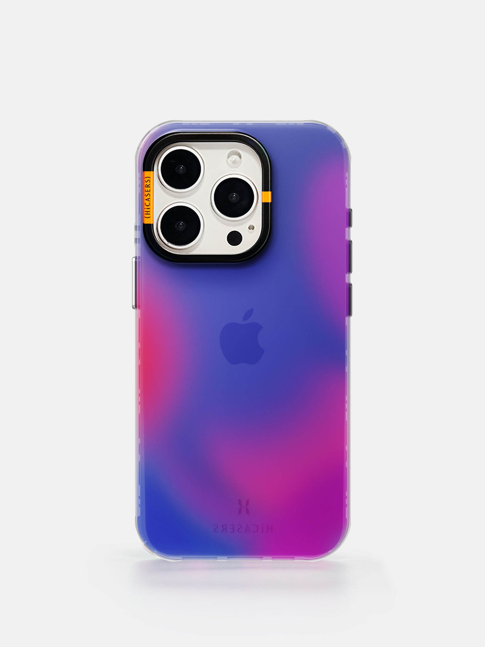 Gradient Light Dot Iridescent Phone Case for iPhone 15/14/13 - Navy Blue Glitter Protective Cover - Perfect for Everyday Use, Parties & Gifts