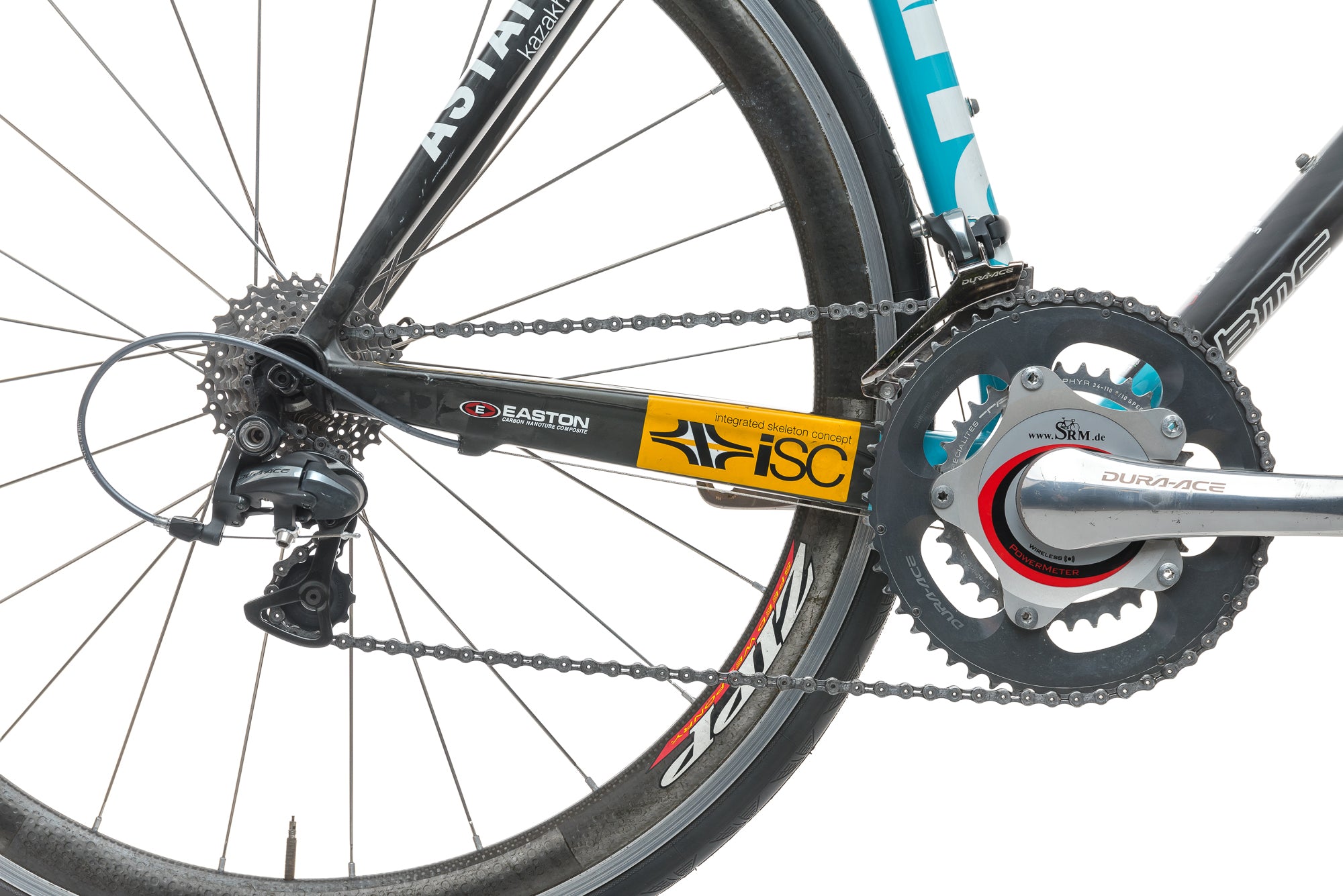 BMC Pro Machine SLC01 Astana 55cm Road Bike 2008 - Lightweight Carbon Frame for Racing & Endurance Cycling