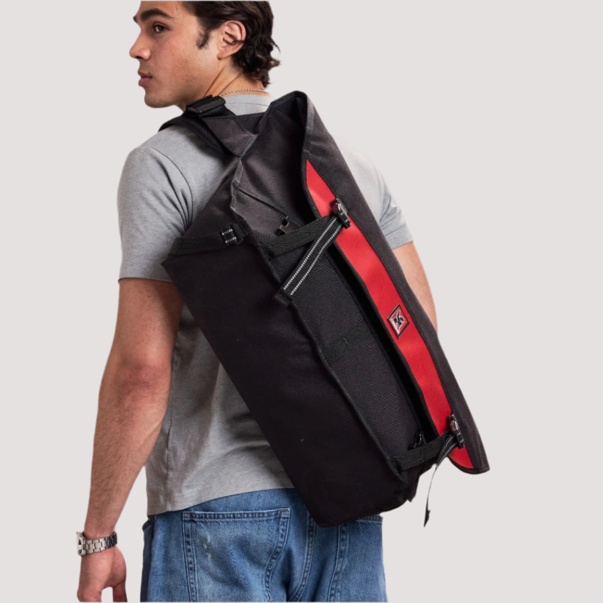 Metropolis 40L Waterproof Messenger Bag for Men & Women - Durable Laptop Briefcase with USB Charging Port - Perfect for Travel, Work & School Commute