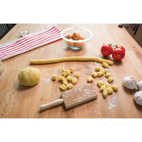 Fantes Cousin Liana's Wooden Gnocchi Board - Handcrafted Italian Pasta Maker Tool for Homemade Gnocchi, Ravioli & Dumplings - Perfect for Italian Cooking, Pasta Making & Kitchen Gifts