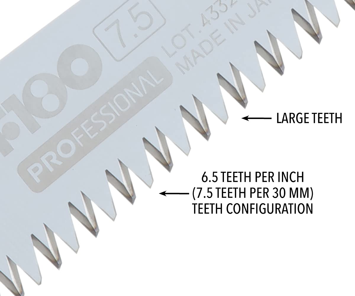 Professional Silky Replacement Blade for F180 Large Teeth 144-18 - Perfect for Woodworking, Carpentry, and DIY Projects