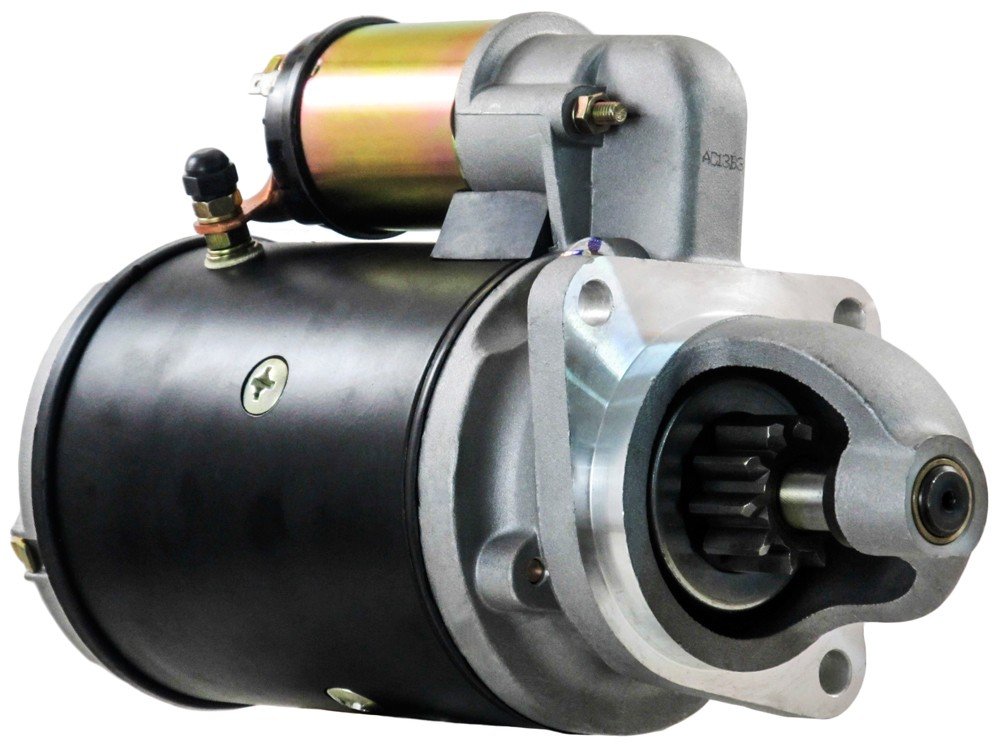RAREELECTRICAL New Starter Replacement for Massey Ferguson Tractor Models 6190 6270 6280 6290 27570 27588 27592 | Compatible with Part Numbers 3581576M1 3581576R01a 3930508R1 2873B056r | Perfect for Agricultural Equipment Repair and Tractor Maintenance