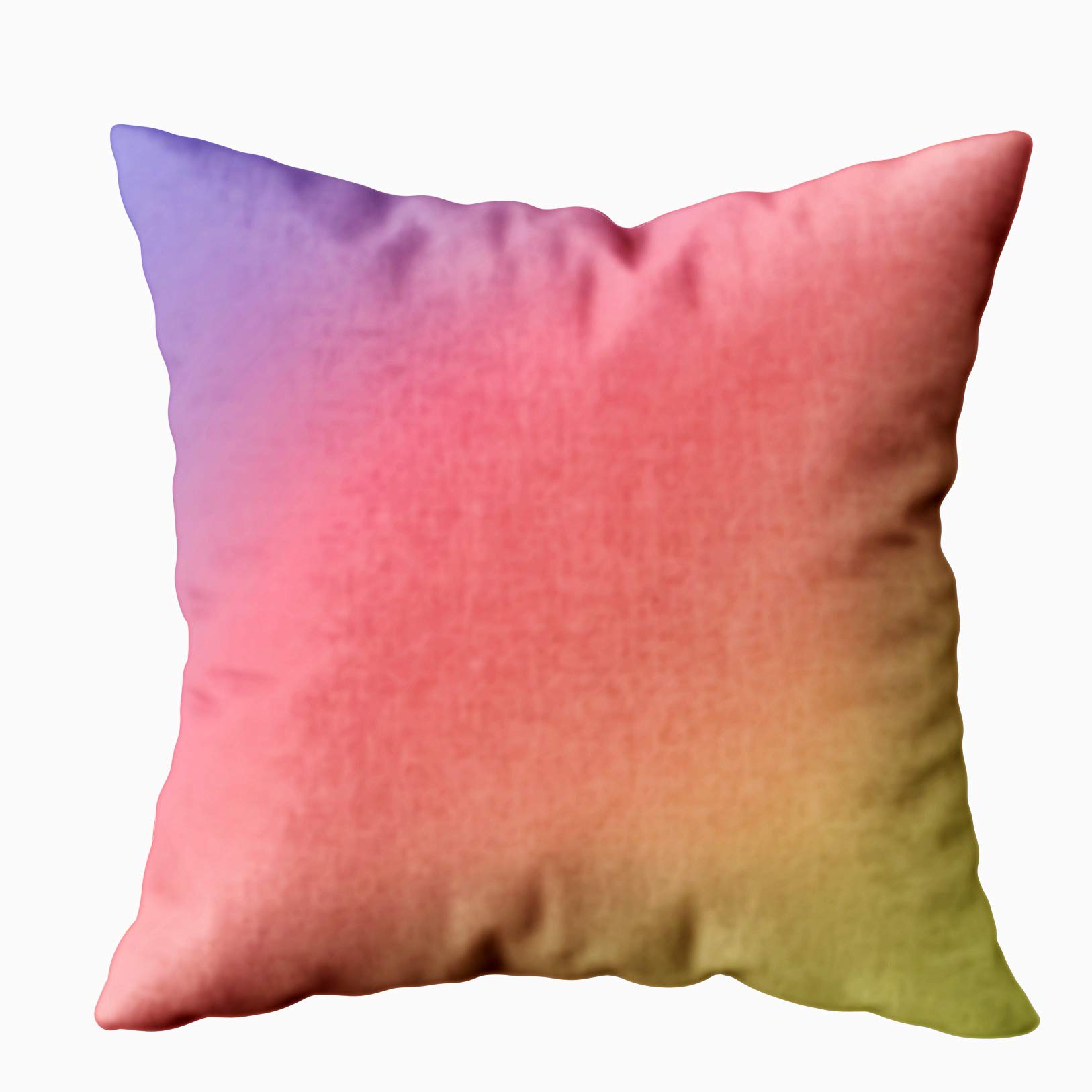20x20 Zippered Pillow Cases - Abstract Multicolor Blurred Background Throw Pillow Covers for Sofa, Bed & Home Decor | Soft & Durable Fabric | Perfect for Living Room, Bedroom & Dorm