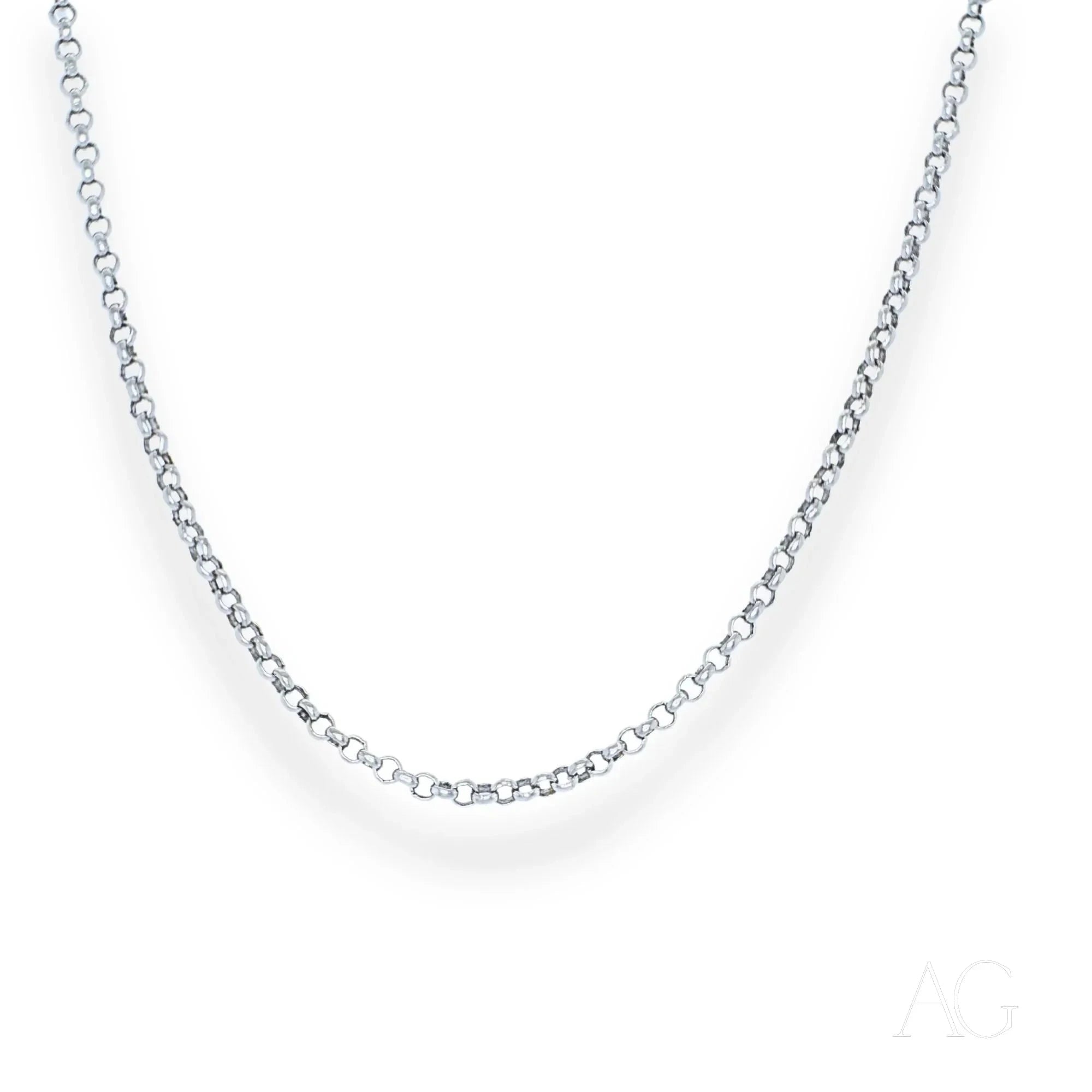 Elegant 18K White Gold Anklet for Women - Dainty & Stylish Ankle Bracelet - Perfect for Beach, Parties & Everyday Wear