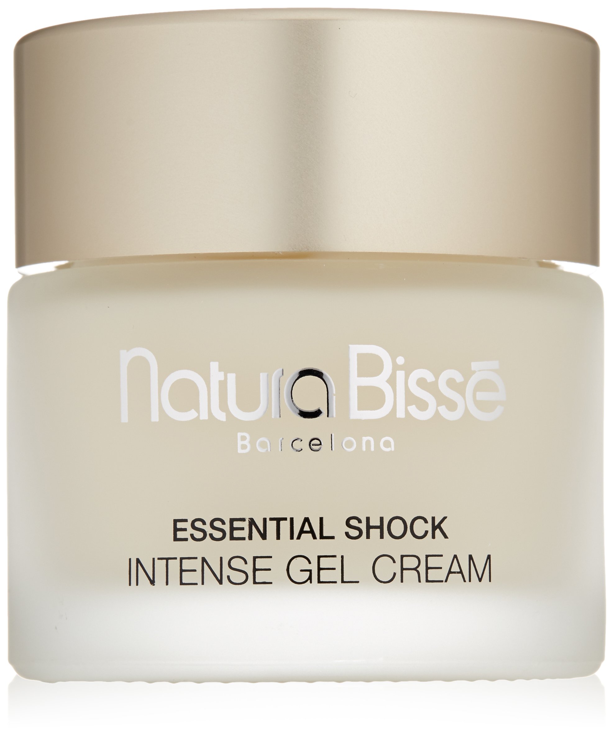 Natura Bissé Essential Shock Intense Gel Cream - Lightweight Firming Face Moisturizer for Hydration & Skin Tightening | All Skin Types | 2.5 Oz | Perfect for Daily Skincare Routine & Anti-Aging Treatment