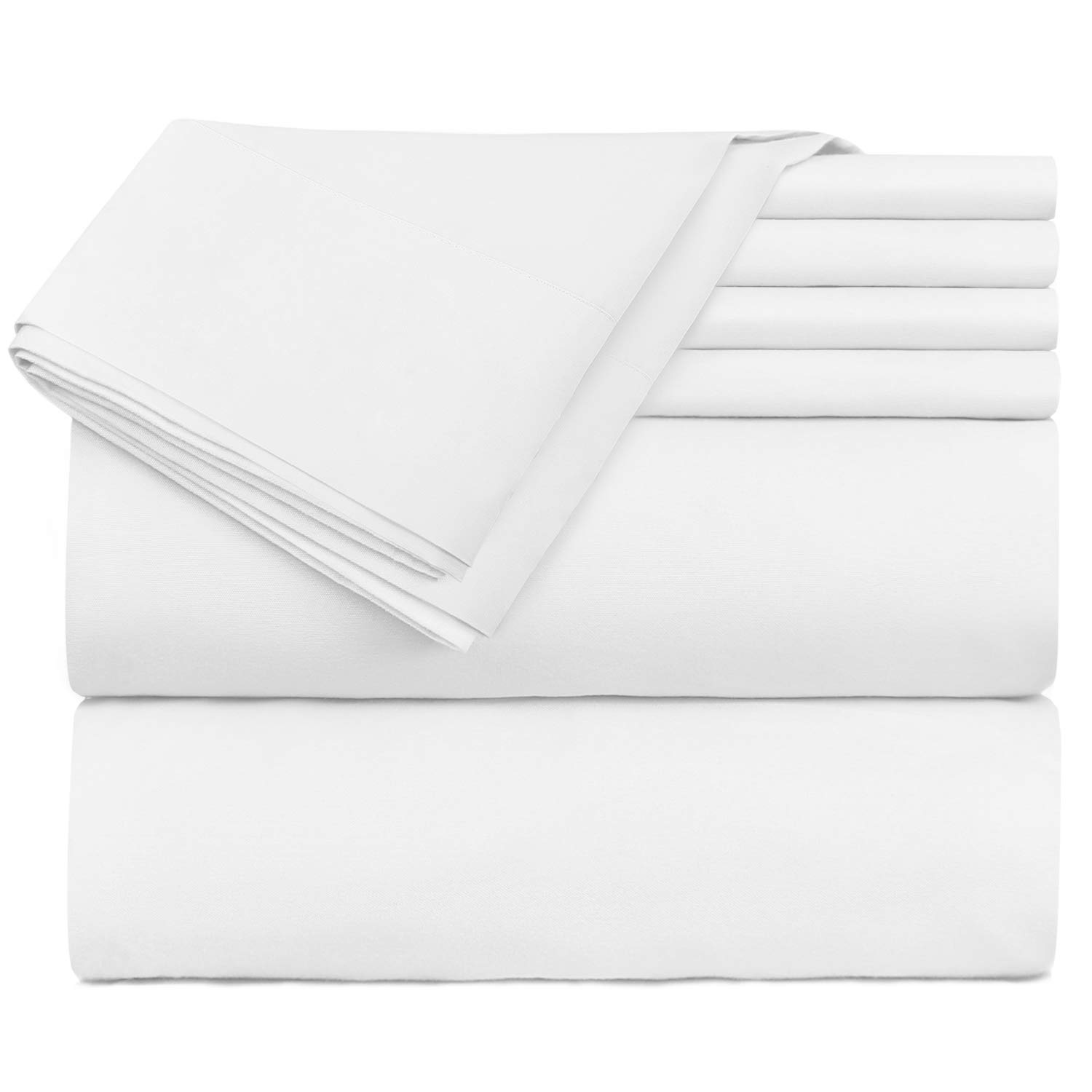 Premium Twin XL Sheet Set - 3 Piece Soft Microfiber Bedding with Deep Pocket (8