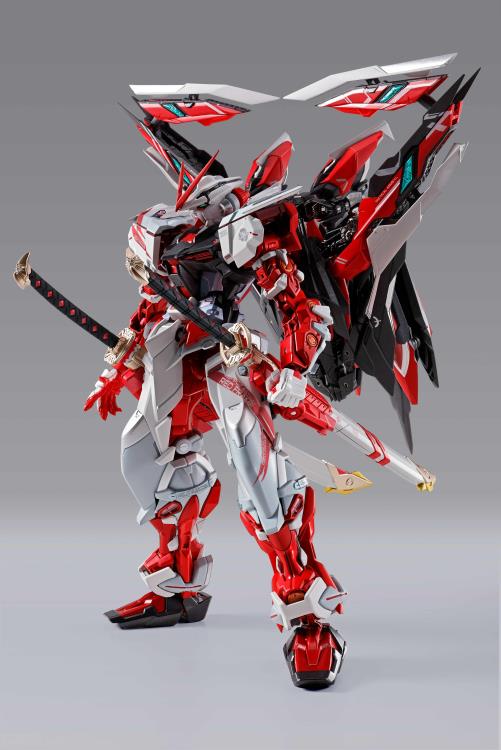 Bandai Metal Build Gundam Seed Vs Astray MBF-P02Kai Red Frame Kai Action Figure - Premium Collectible Model Kit for Anime Fans & Display | Perfect for Gundam Collections, Anime Decor, and Gift Giving