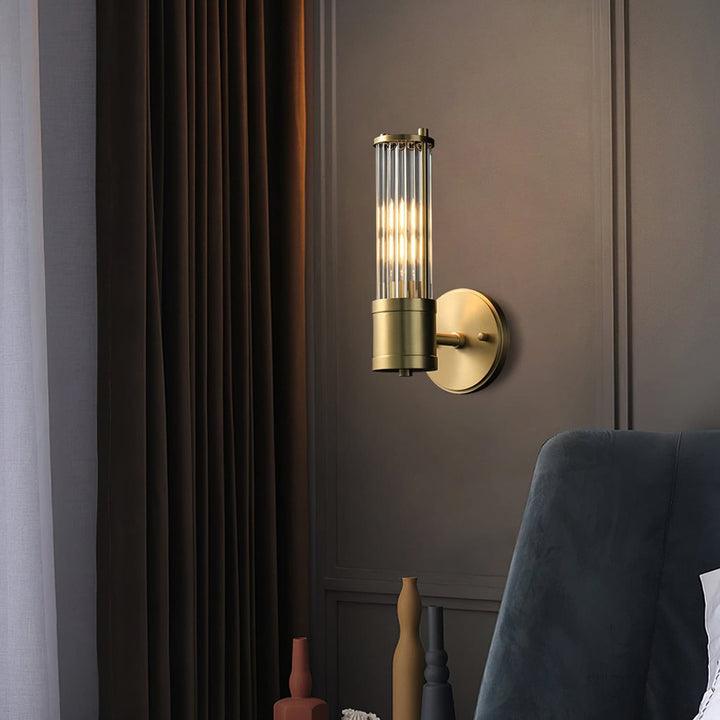 Celeste Cylinder Wall Light - Modern LED Sconce for Bedroom, Living Room & Hallway - Dimmable Indoor Lighting Fixture - Sleek Home Decor for Contemporary Spaces