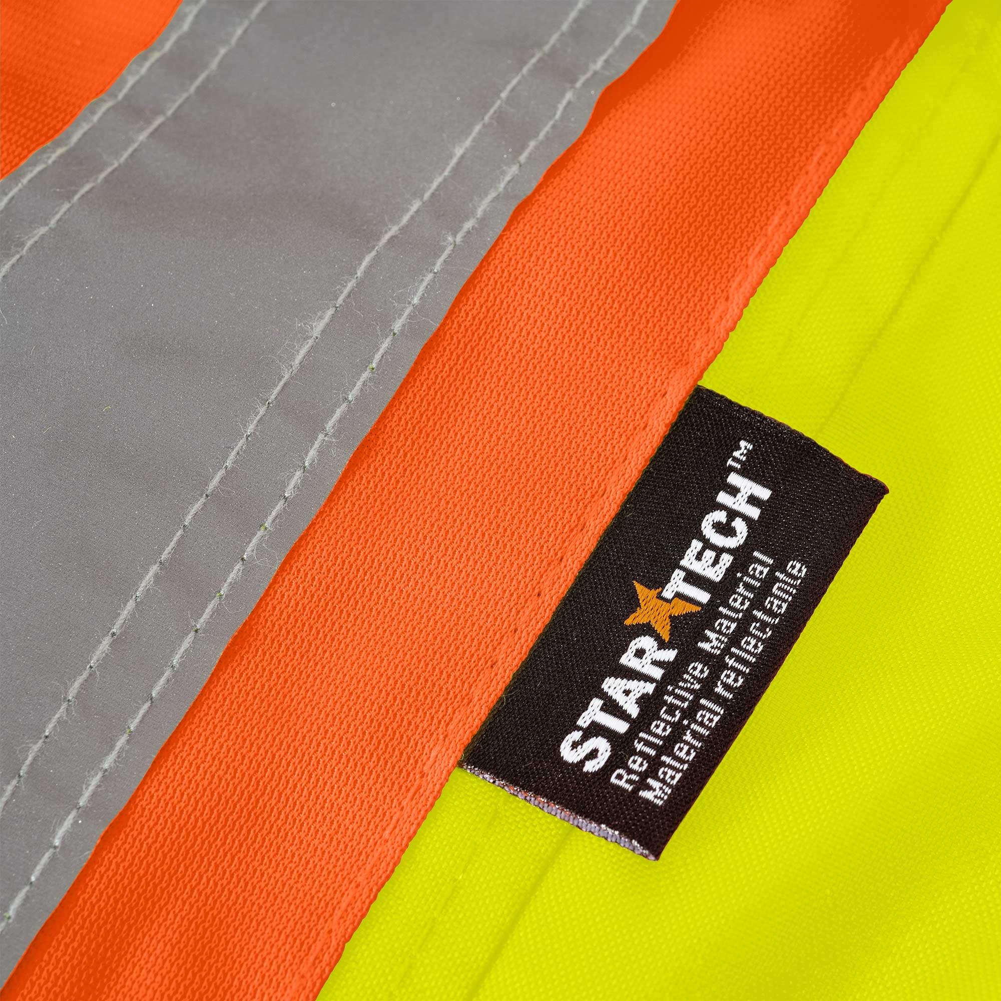 Pioneer High Visibility Waterproof Bib Overalls for Men & Women - Insulated Safety Work Pants with Reflective Strips - Ideal for Construction, Road Work & Outdoor Winter Jobs