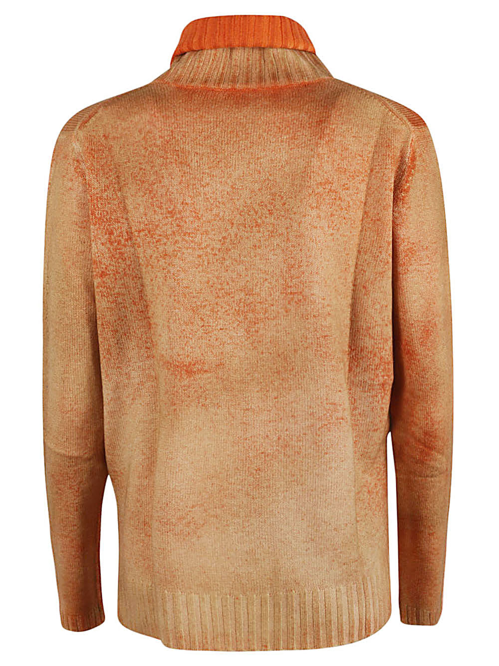 ALESSANDRO ASTE Orange Sweater for Women - Soft Knit Pullover for Fall & Winter - Perfect for Casual Outfits, Office Wear and Holiday Parties