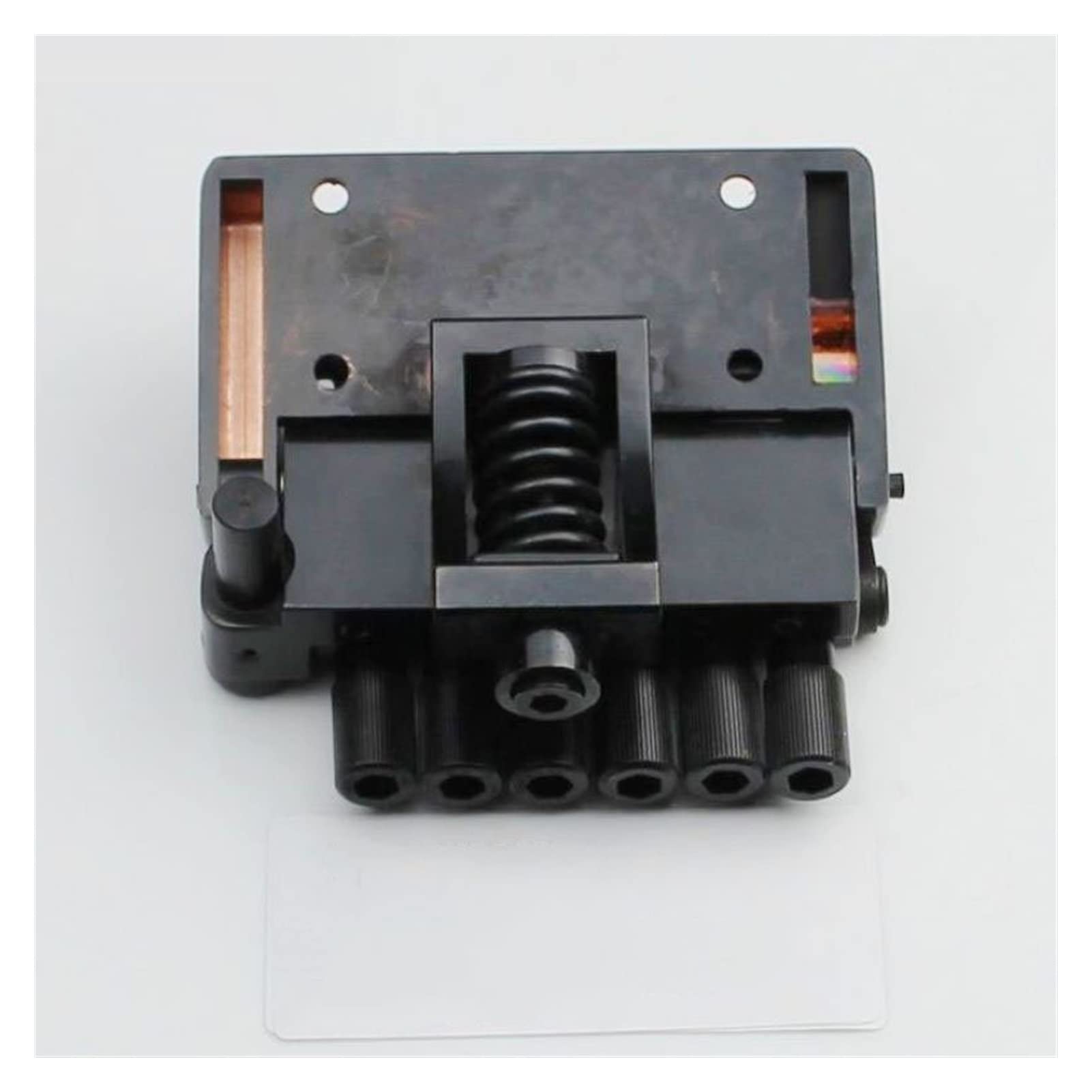 6 String Roller Saddle Tremolo Bridge Tailpiece for Headless Guitar - Replacement Guitar Bridge Parts | Perfect for Guitar Repair & Upgrade