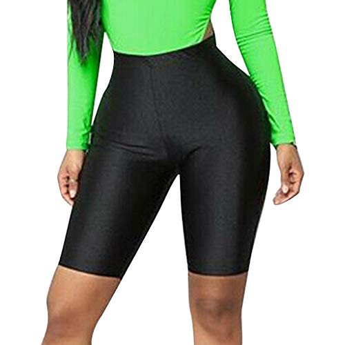 Hessimy High Waist Yoga Shorts for Women - Running & Workout