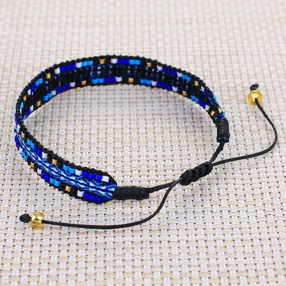 Handmade Bohemian Beaded Bracelets for Women - Ethnic Strand Wrap Bracelets - Perfect for Festivals, Boho Fashion & Everyday Wear