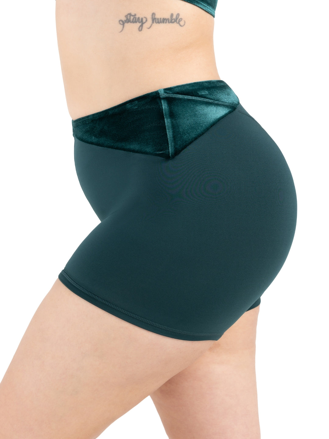 Velvet Forest Grove Short - Women's Elegant Velvet Shorts for Casual Wear, Comfortable & Stylish | Perfect for Outings, Parties, and Everyday Fashion