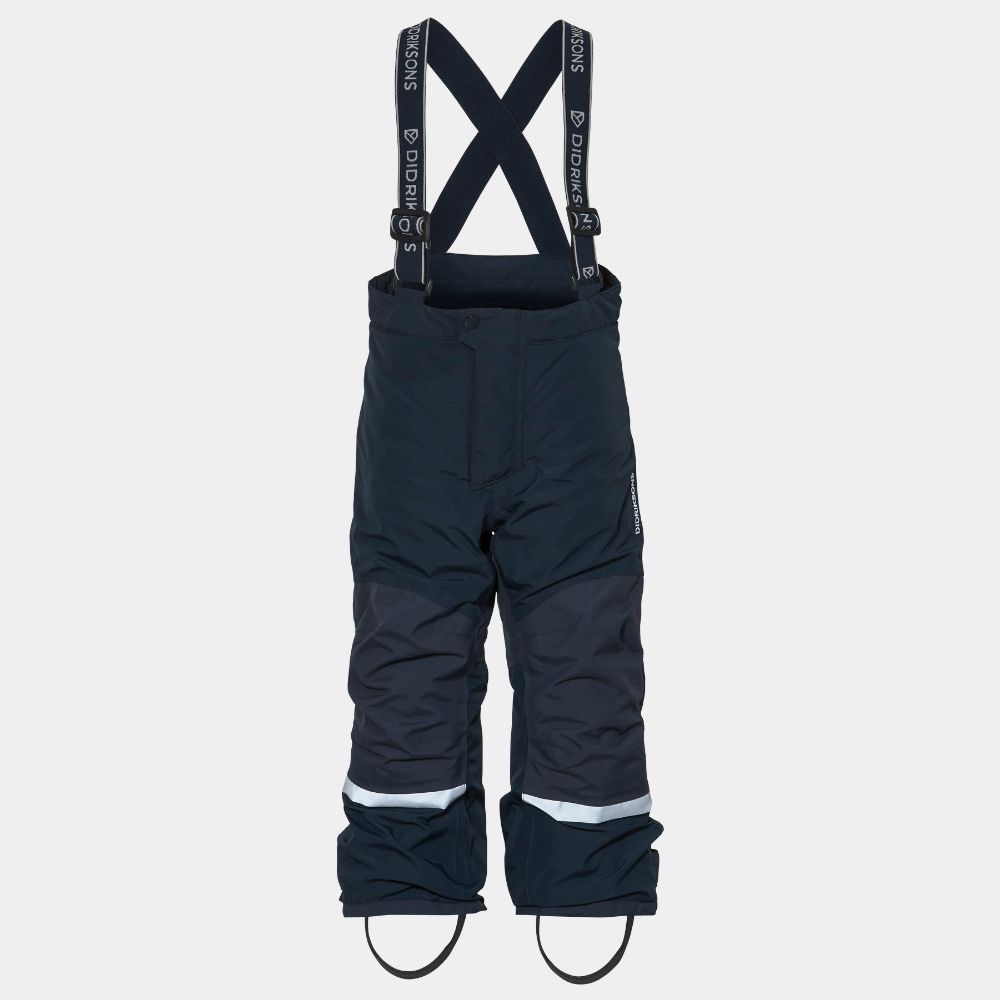 Didriksons Skare Kids Ski Jacket & Pants Set - Waterproof Winter Snowsuit for Boys & Girls, Insulated Fire Yellow Ski Outfit for Cold Weather - Perfect for Skiing, Snowboarding & Outdoor Winter Activities