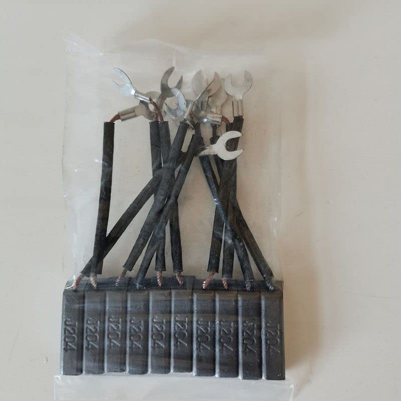 High-Quality Carbon Brushes J204 (30x10x8mm) - 20 Pack Replacement for Electric Motors & Power Tools - Durable Motor Brushes for Drills, Saws, and Appliances