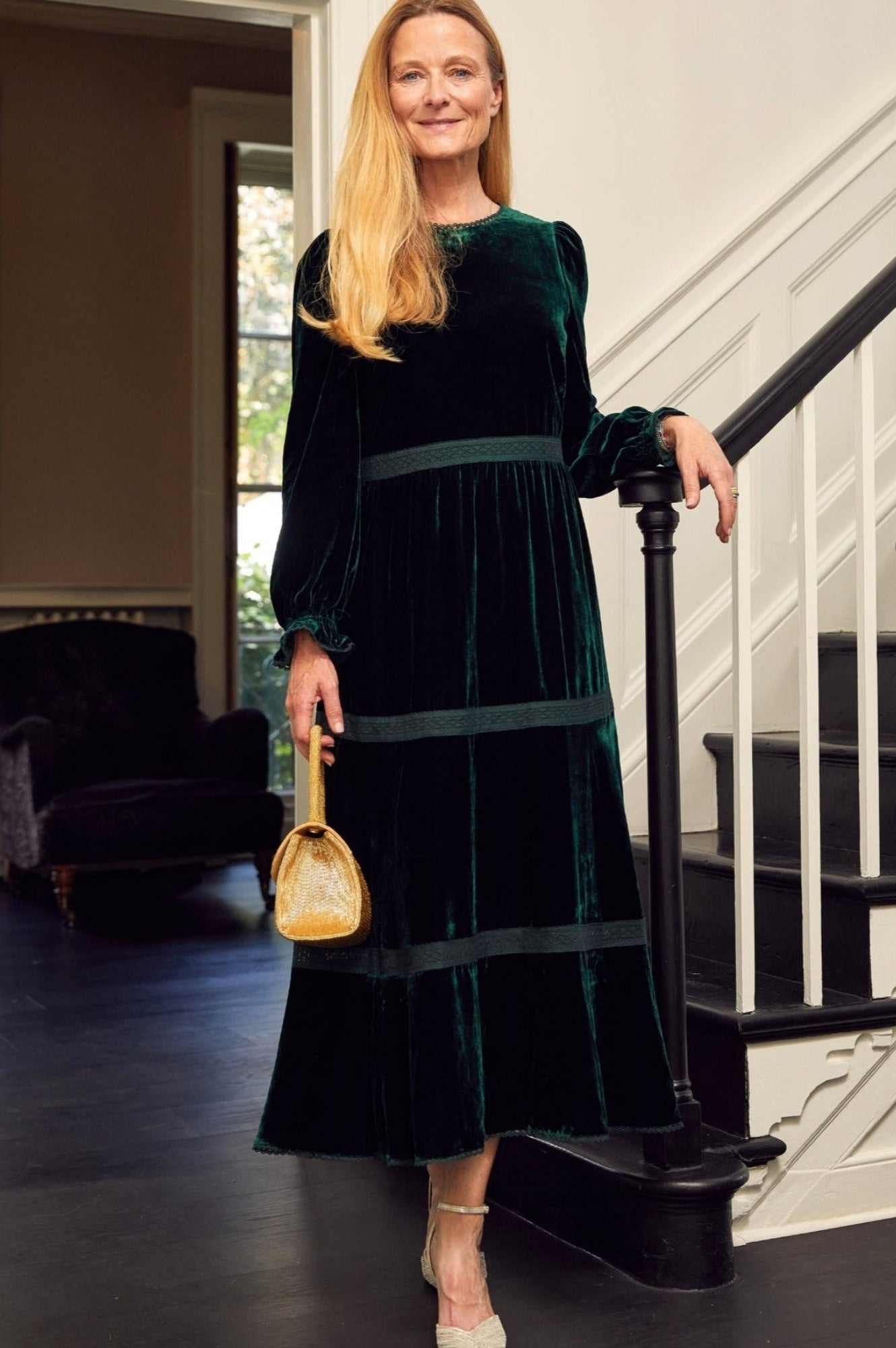 Clara Dress | Elegant Emerald Green Women's Dress for Casual Wear, Parties & Special Occasions