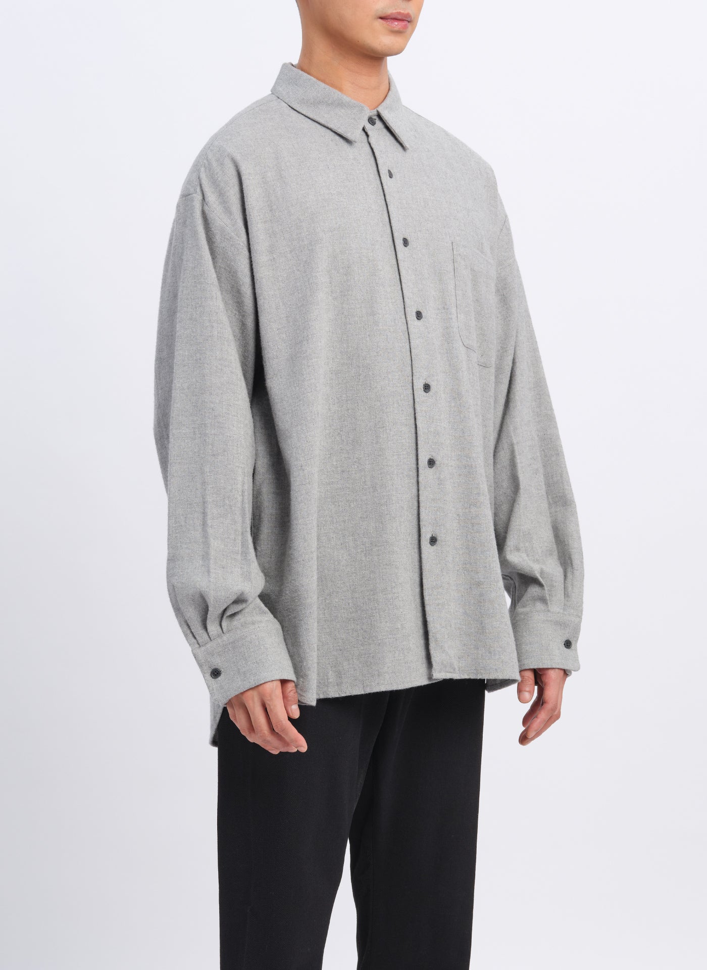 21S Brushed Chambray Classic Shirt for Men - Soft Casual Button Down Shirt for Office, Date Night & Everyday Wear