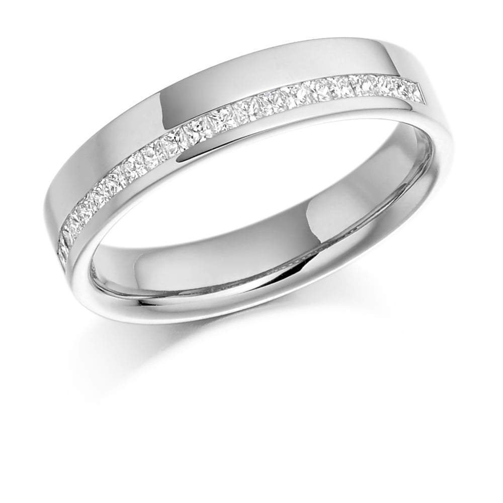0.25 Carat Diamond Eternity Band - Channel Set Wedding Ring for Women, Perfect for Engagement, Anniversary & Special Occasions