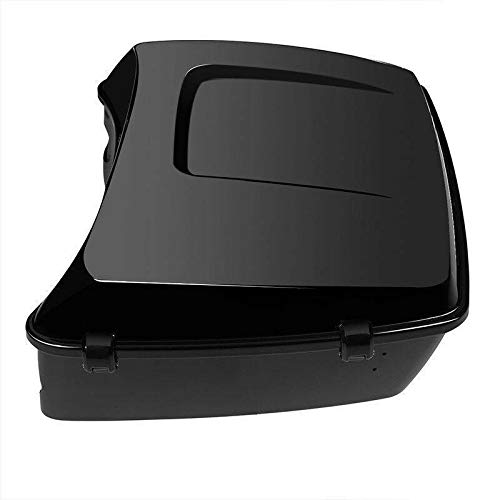 Premium TCMT King Tour Pack Trunk with Wrap-Around Backrest & Rear Speakers - Compatible with Harley Touring Models (2014-2023) - Perfect for Road King, Road Glide, Street Glide & Electra Glide - Enhance Comfort & Sound on Long Rides