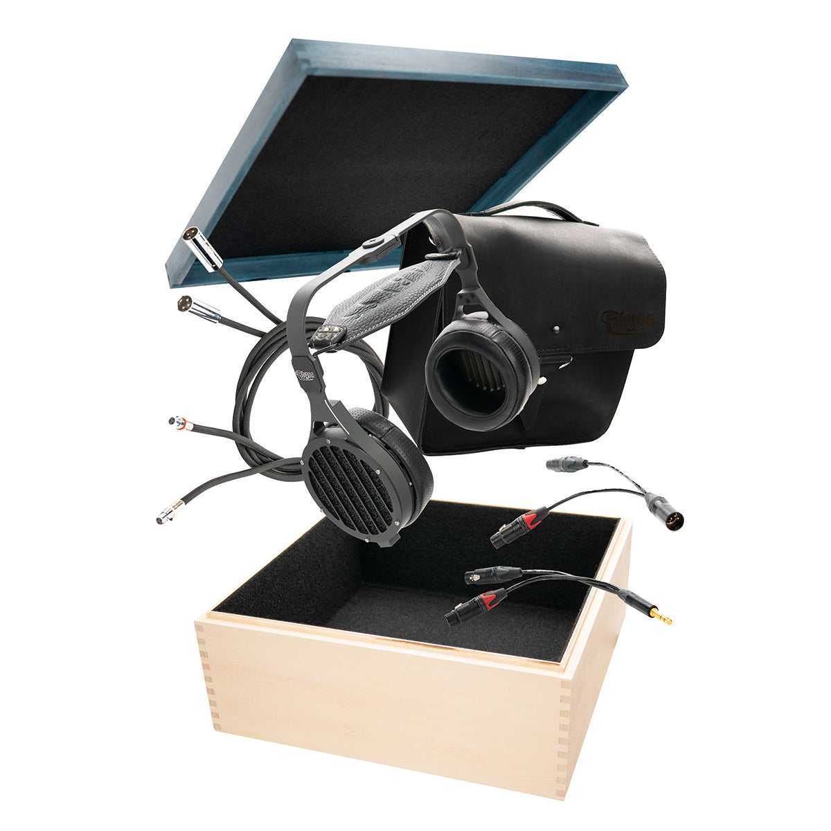 Abyss AB-1266 Phi TC Planar Magnetic Headphones - Premium Audiophile Headset with Complete Package for Home Studio & Music Listening
