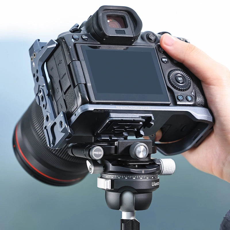 Ulanzi Uka C023 Foldable L Bracket for DSLR Camera - Perfect for Landscape & Portrait Photography, Vlogging & Travel Shoots