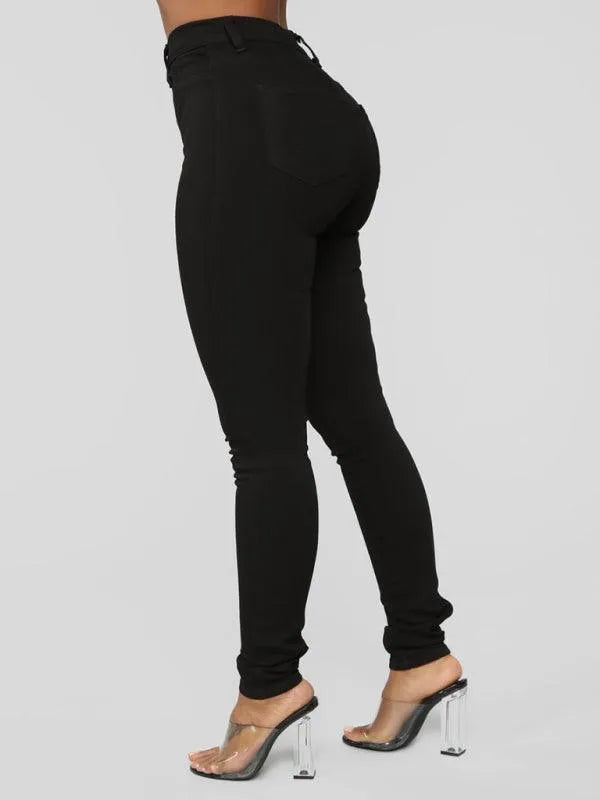 Best Women's High Waist Skinny Jeans - Stretch Denim Pants for Slim Fit & Comfort | Perfect for Casual Wear, Office & Night Out