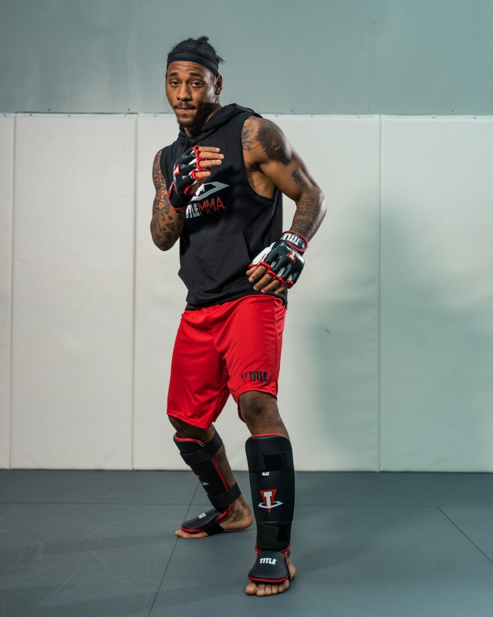 MMA Training Gloves for Sparring & Combat - Premium Leather Fight Gloves for Boxing, Muay Thai & MMA - Perfect for Gym, Competition & Self-Defense Training