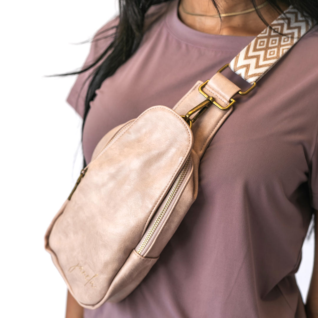Lightweight Travel Sling Bag for Men & Women - Waterproof Crossbody Shoulder Bag with USB Charging Port - Perfect for Hiking, Commuting & Air Travel