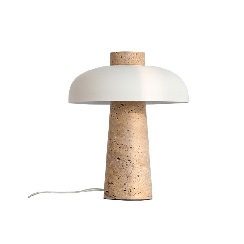 Modern Terra Dome Table Lamp - Stylish LED Bedside Lamp for Bedroom, Living Room & Office - Warm White Light with Adjustable Brightness - Perfect for Reading, Relaxing & Decor