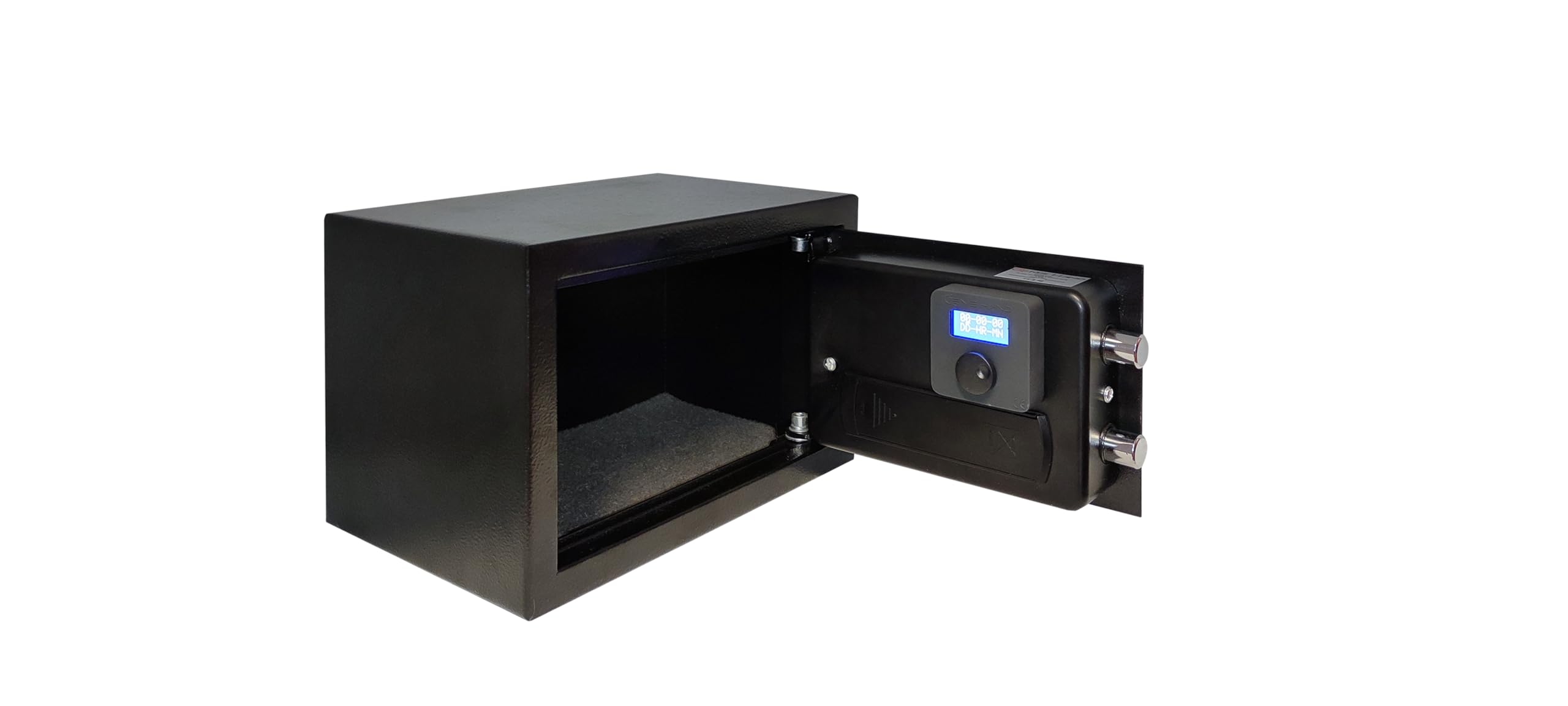 Genie Hand Time Lock Safe with Countdown Timer - B-Class Security Lock & Anti-Bounce Technology - Medium Size Safe Box for Cash, Jewelry & Valuables - Perfect for Home, Office or Retail Security
