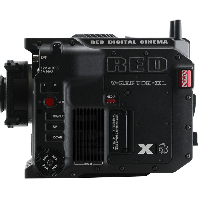 RED DIGITAL CINEMA V-RAPTOR XL [X] 8K VV Cinema Camera with V Mount - Professional 8K Video Recording for Film Production, Commercials & High-End Videography