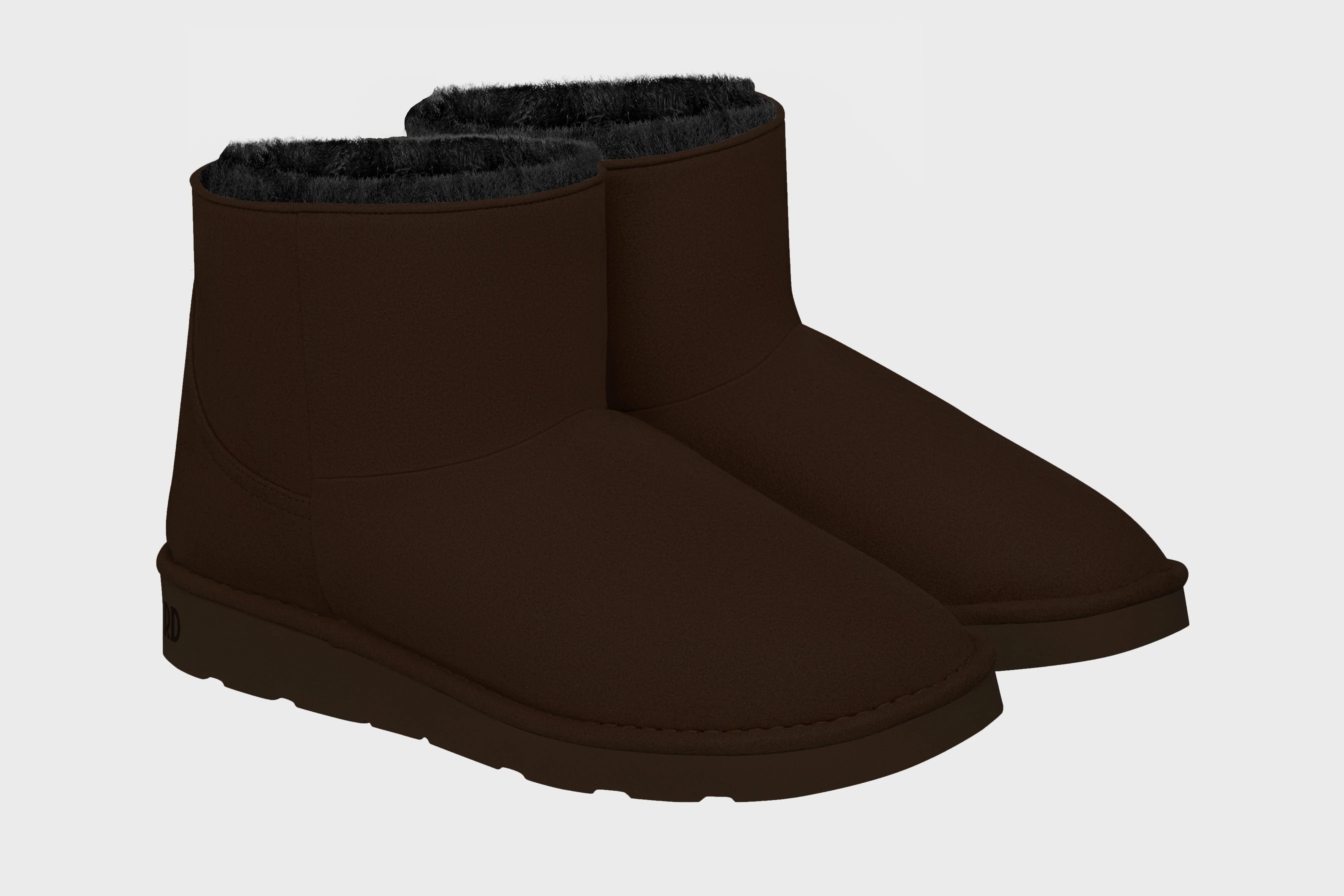 Classic Unisex Vegan Faux Fur Lined Short Boots - Waterproof Winter Booties for Men & Women | Multiple Colors | Perfect for Snow, Hiking & Casual Outfits