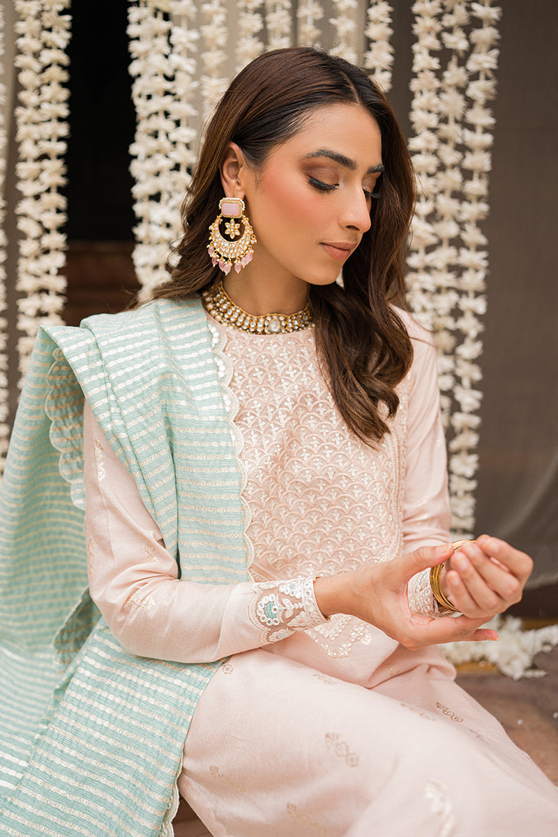 KHUSH REEKHT 3PC Indian Ethnic Wear Set - Traditional Kurta with Dupatta & Palazzo Pants for Women | Perfect for Festivals, Weddings & Cultural Events