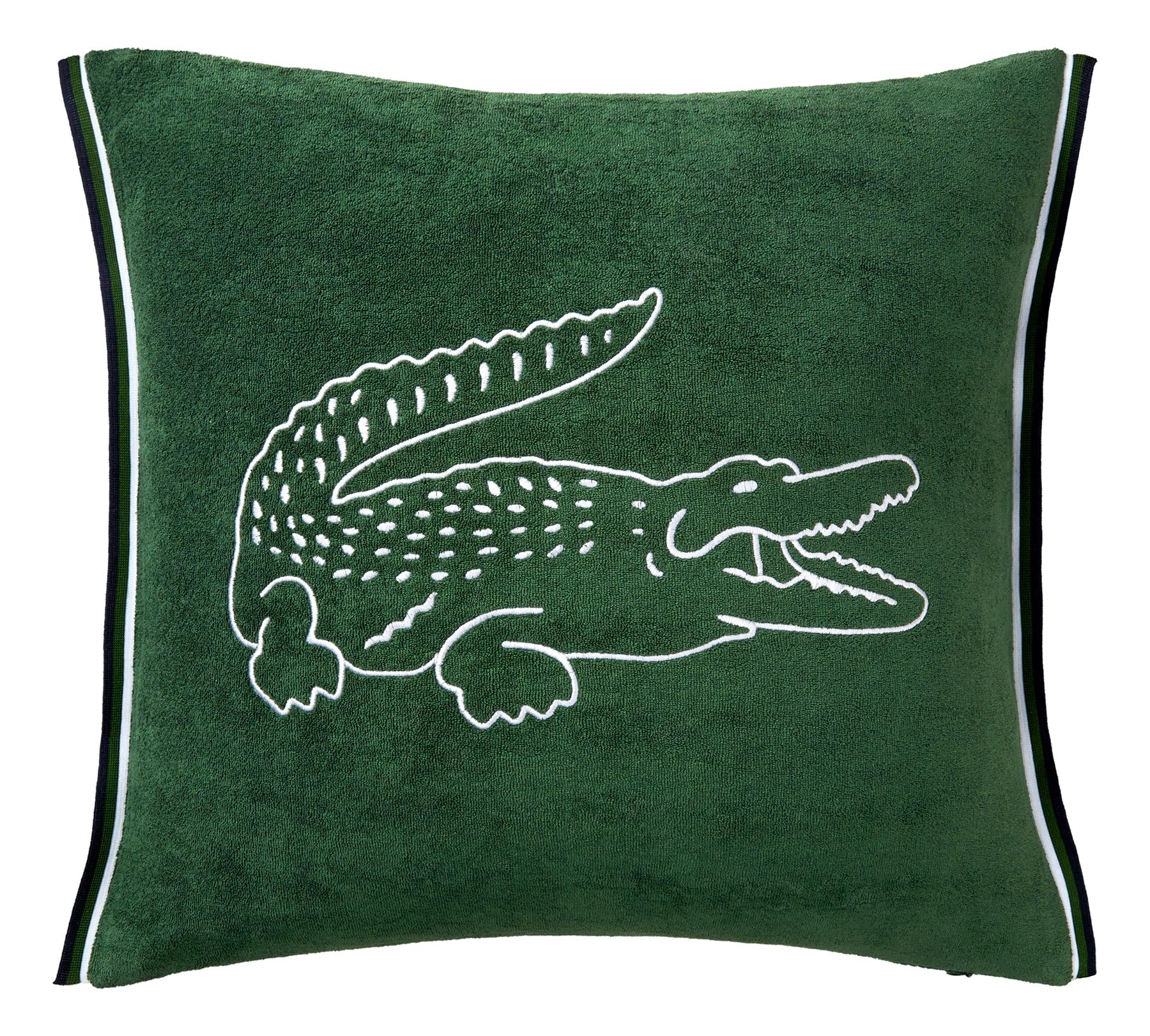 Lacoste LBREAK Vert Decorative Pillow Cover - Soft & Stylish Cushion Case for Sofa, Bed, or Home Decor