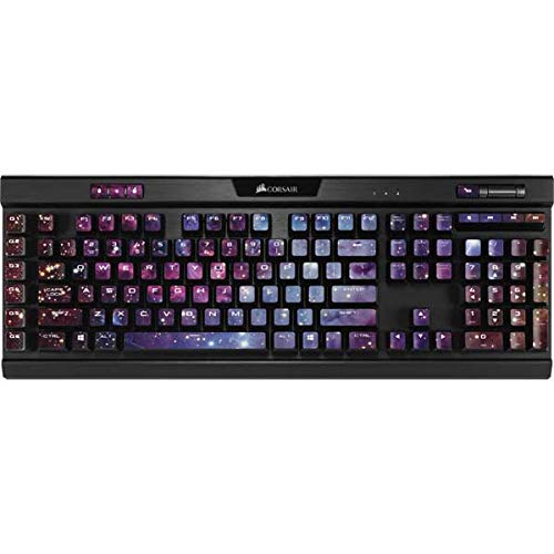 K95 RGB Keyboard Skin - Officially Licensed Fox Fur Nebula Design for Gaming
