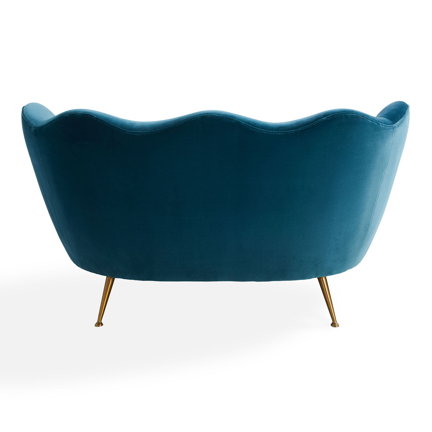 Modern Ripple Apartment Sofa - Comfortable 3-Seater Couch for Small Spaces - Perfect for Living Rooms, Studios & Apartments