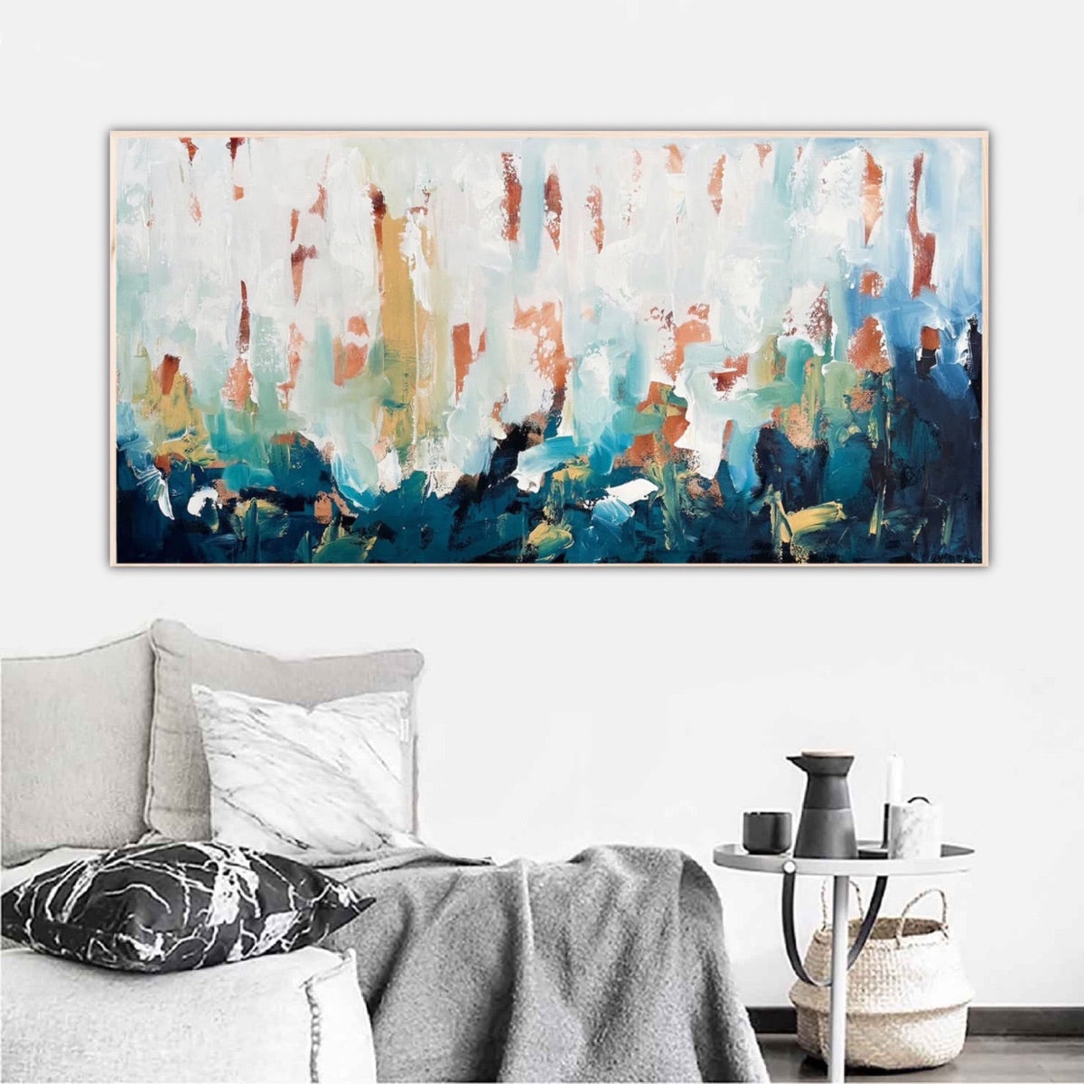 Wild Walk Original Painting - Handmade Canvas Art for Home Decor, Office & Gift Ideas | Perfect for Living Room, Bedroom & Wall Art