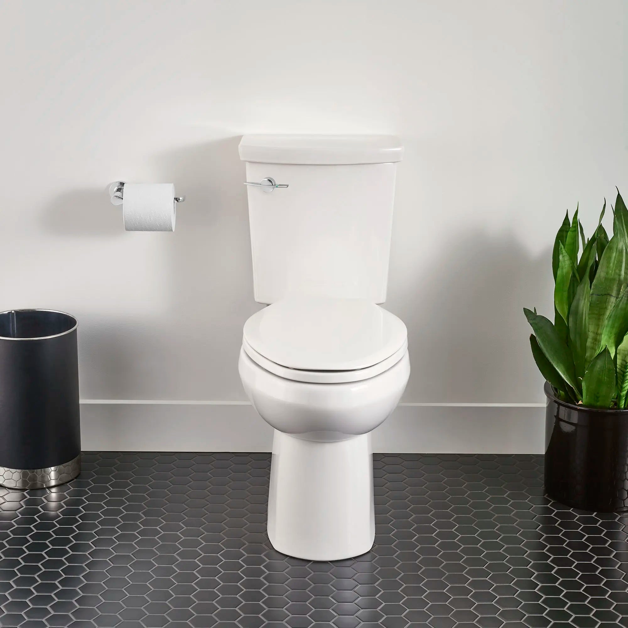 H2Option® ADA Compliant Dual Flush Elongated Toilet - 1.28/0.92 GPF (4.8/3.5 LPF) - Chair Height Water Saving Design - Perfect for Modern Bathrooms & Small Spaces