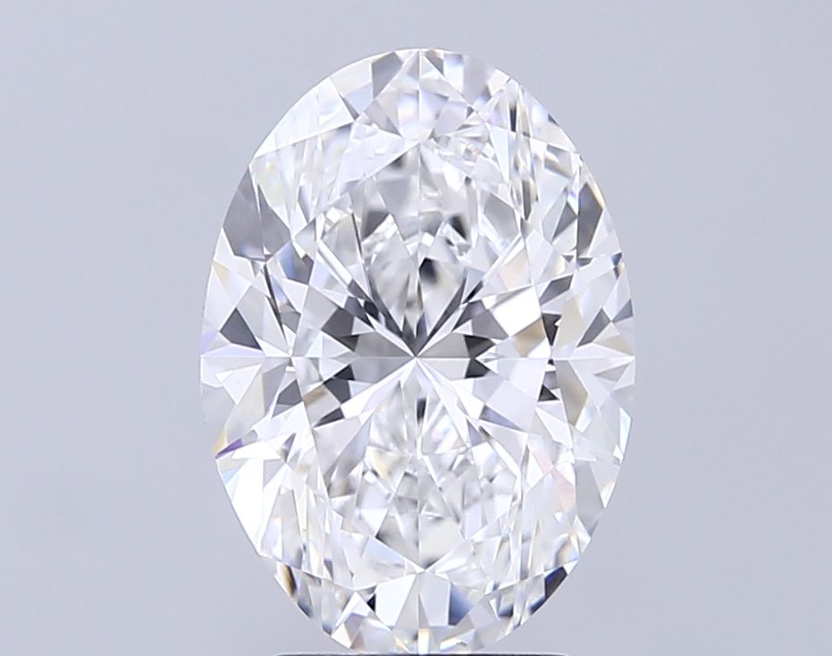 3.71 Carat Oval Lab-Grown Diamond E VVS2 - Stunning Engagement Ring Center Stone for Proposals & Anniversaries