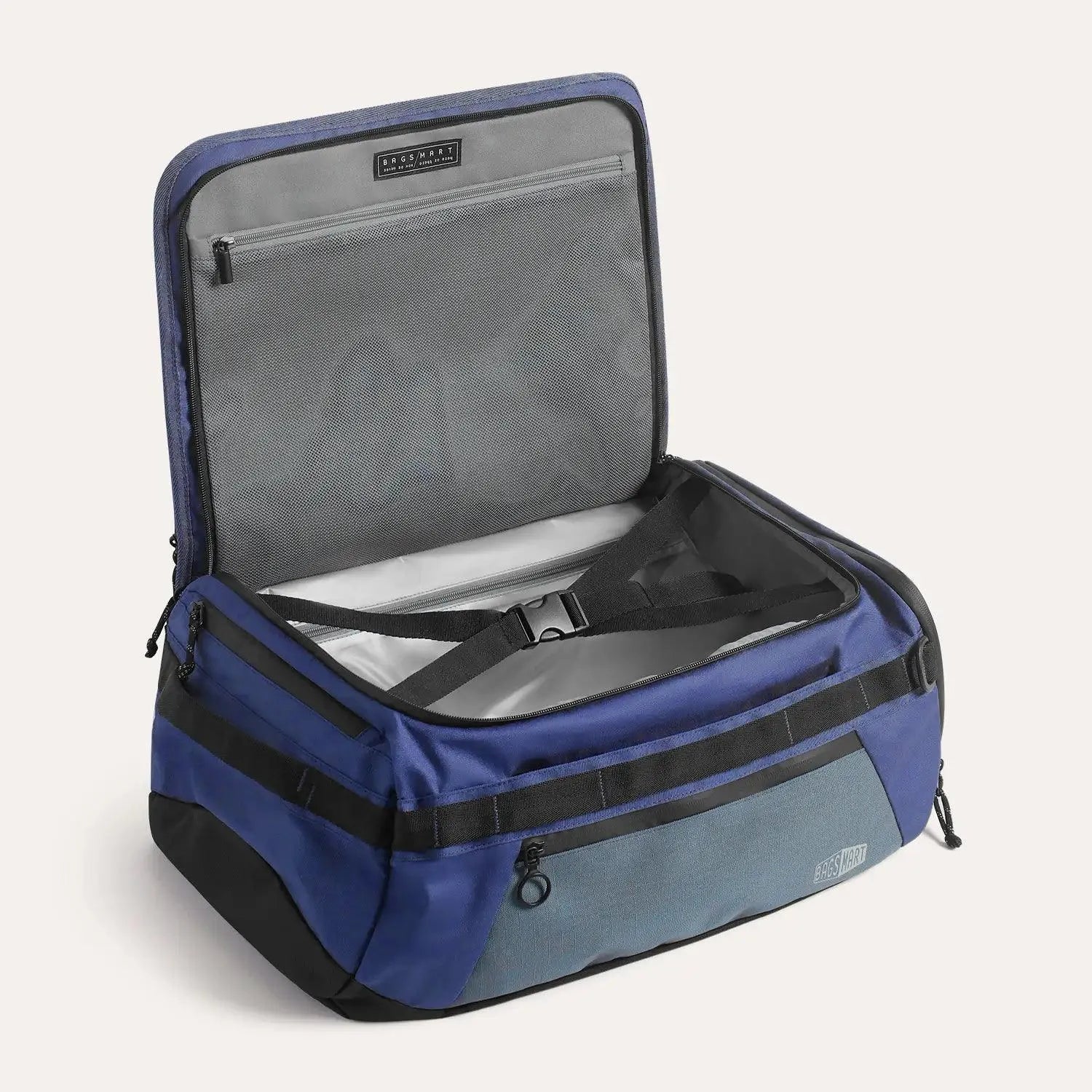 Paz 43L Duffle Backpack - Waterproof Travel Duffel Bag with Shoulder Strap for Gym, Camping & Weekend Getaways