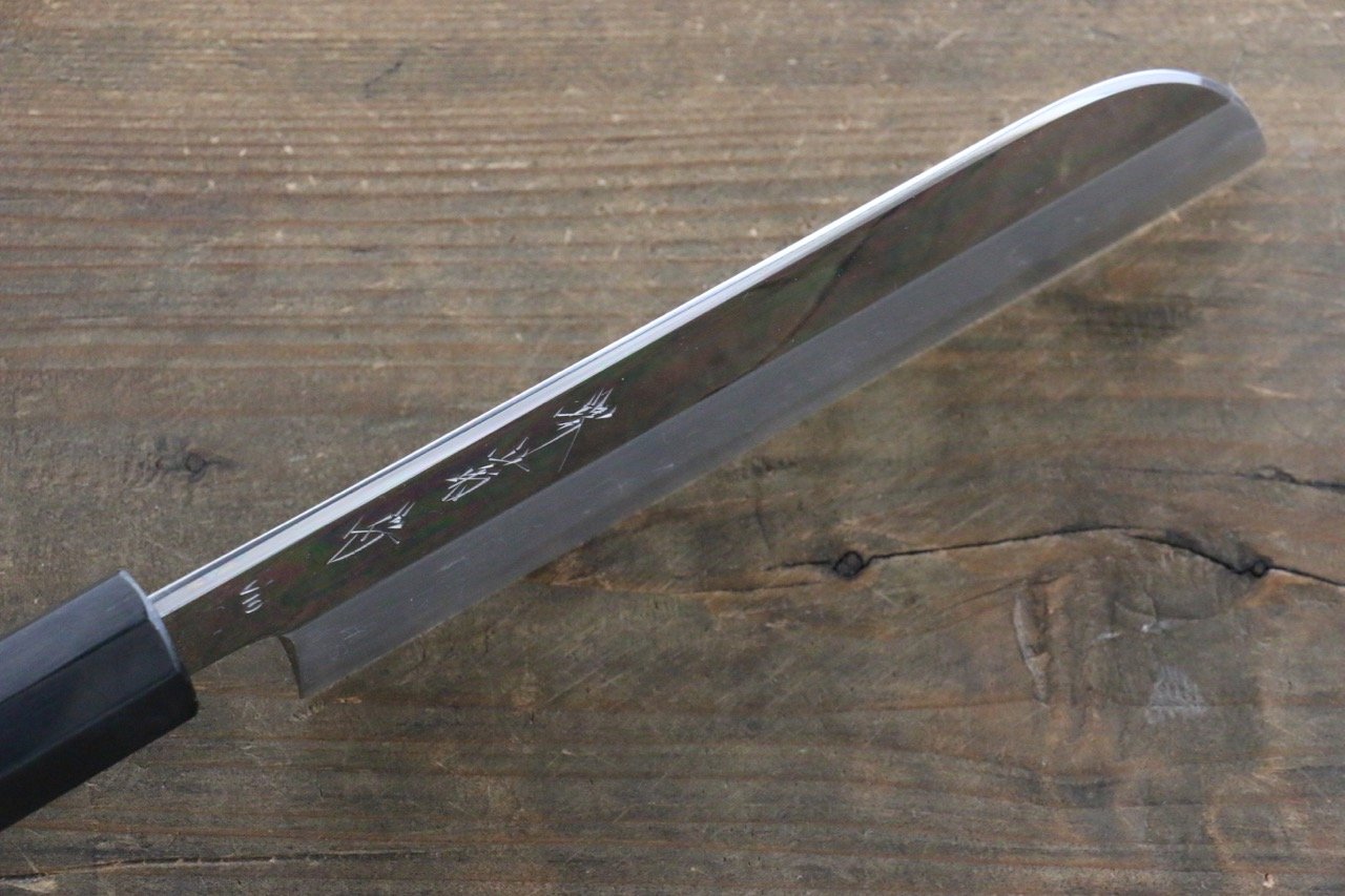 Premium Kikumori VG10 Japanese Chef Knife - 180mm Mirrored Finish Kamagata Usuba Blade for Slicing, Dicing & Precision Vegetable Cutting - Ideal for Professional Chefs & Home Cooking Enthusiasts