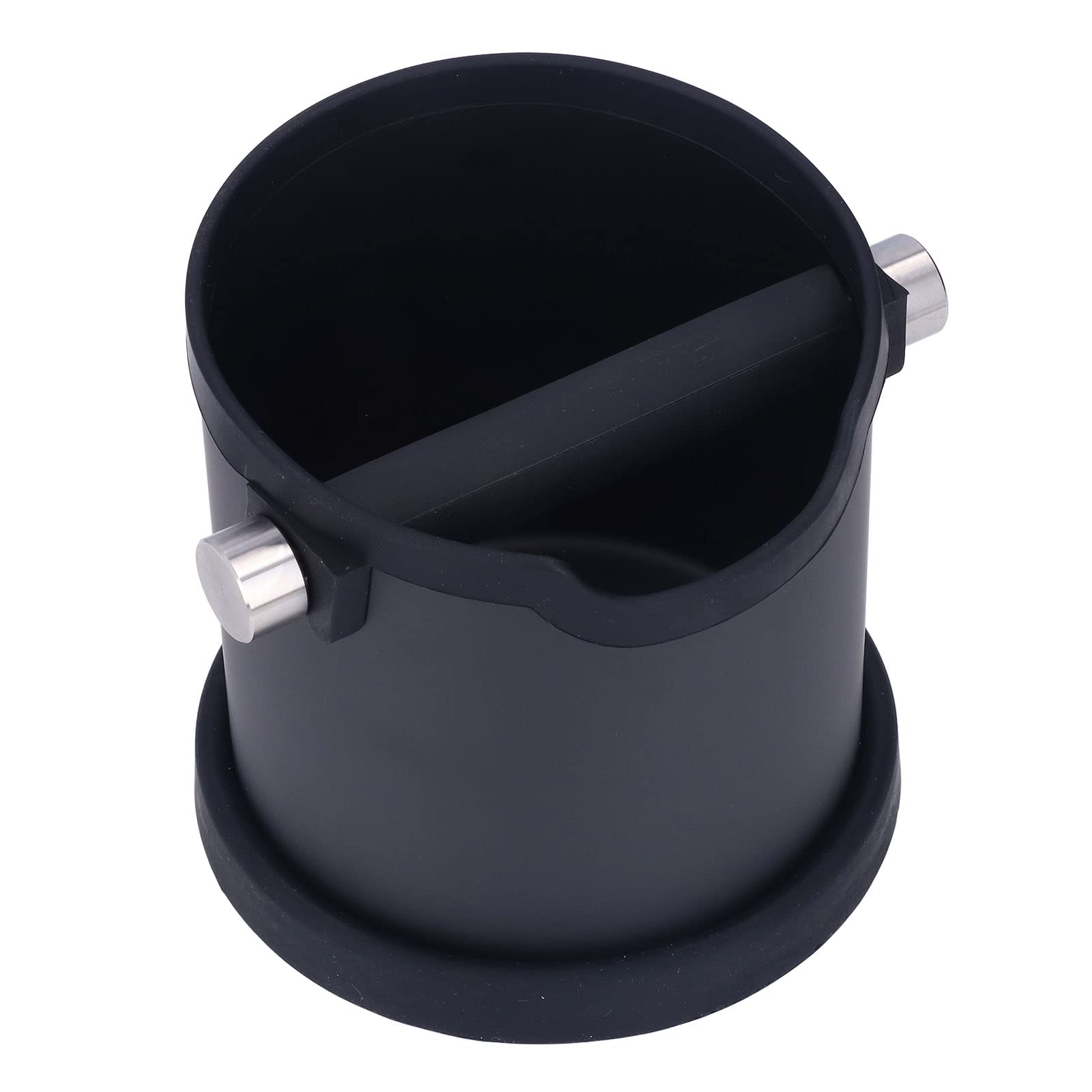 Premium Large Capacity Coffee Knock Box - Durable Espresso Grounds Bin with Strong Damping for Home & Commercial Use | Perfect for Baristas, Coffee Shops & Home Brewing Stations