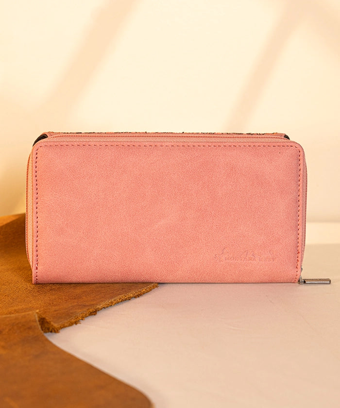 Montana West Embroidered Wallet for Women - Stylish Leather Clutch with RFID Protection | Perfect for Travel, Shopping & Everyday Use