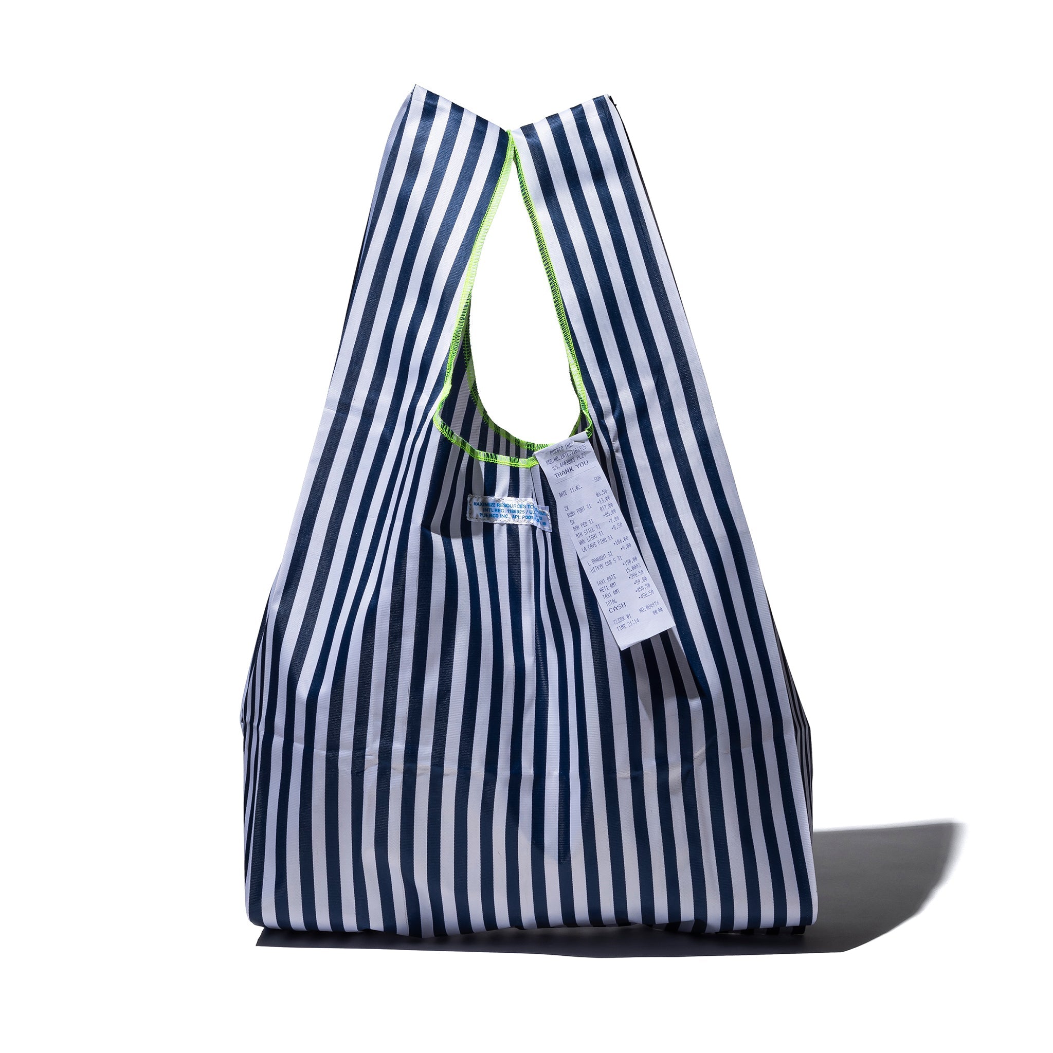 Premium Navy Blue & White School Tie Fabric Bag - Stylish & Durable Book Bag for Students, Teachers & Professionals | Perfect for School, Work & Travel
