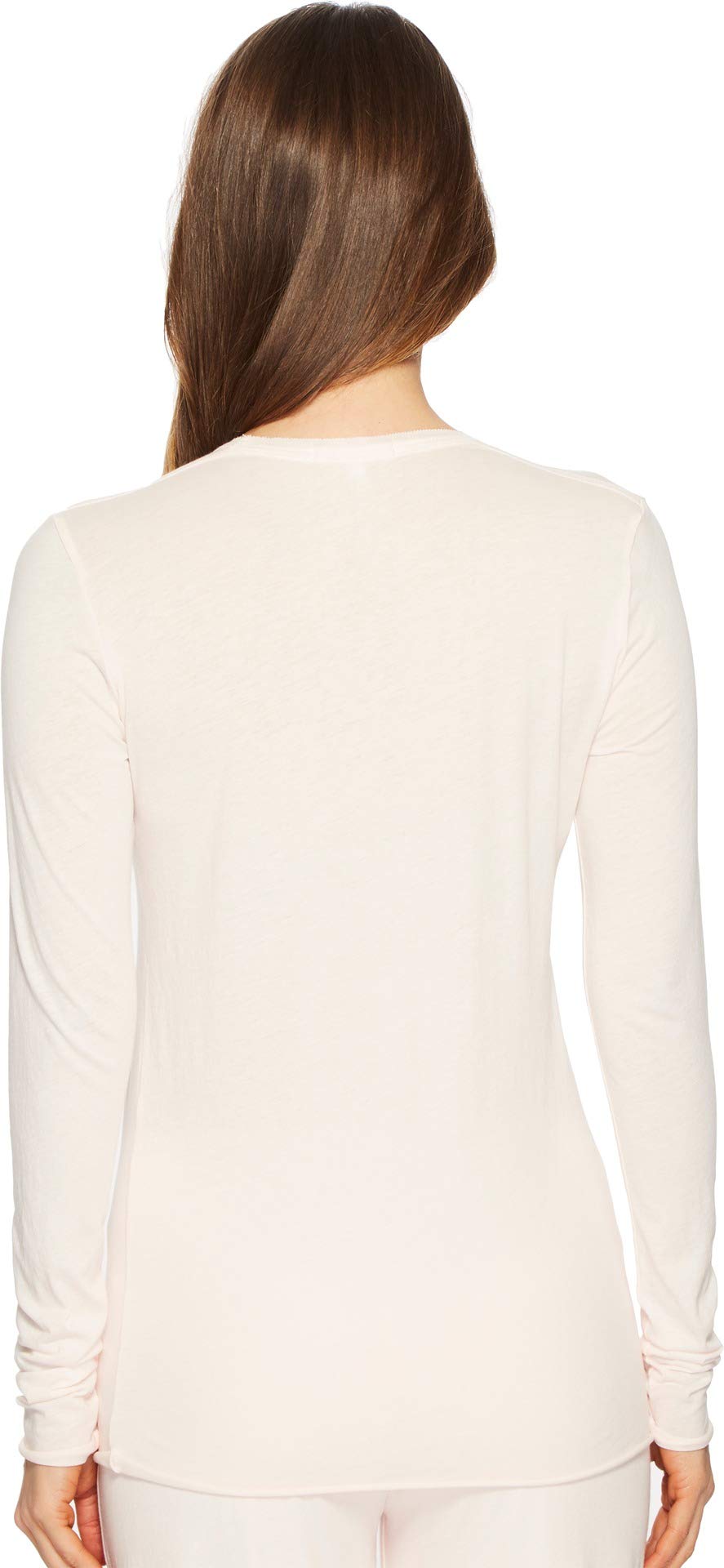 SKIN Women's Long Sleeve T-Shirt - Soft Cotton Basic Top for Casual Wear, Layering & Everyday Comfort