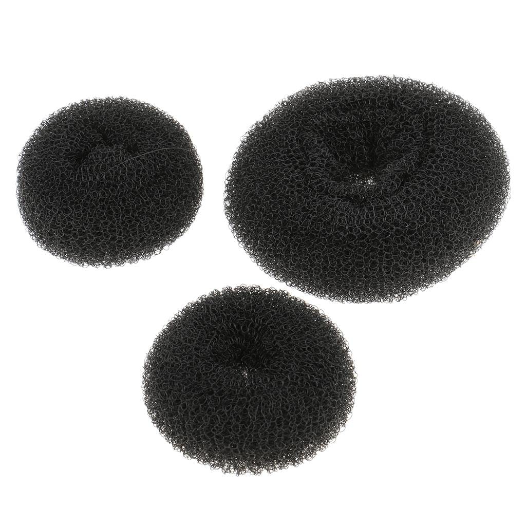 Barenx DIY Big Hair Bun Maker - Elastic Hair Pins & Clips for Thick Hair - Perfect for Updos, Ponytails & Party Hairstyles