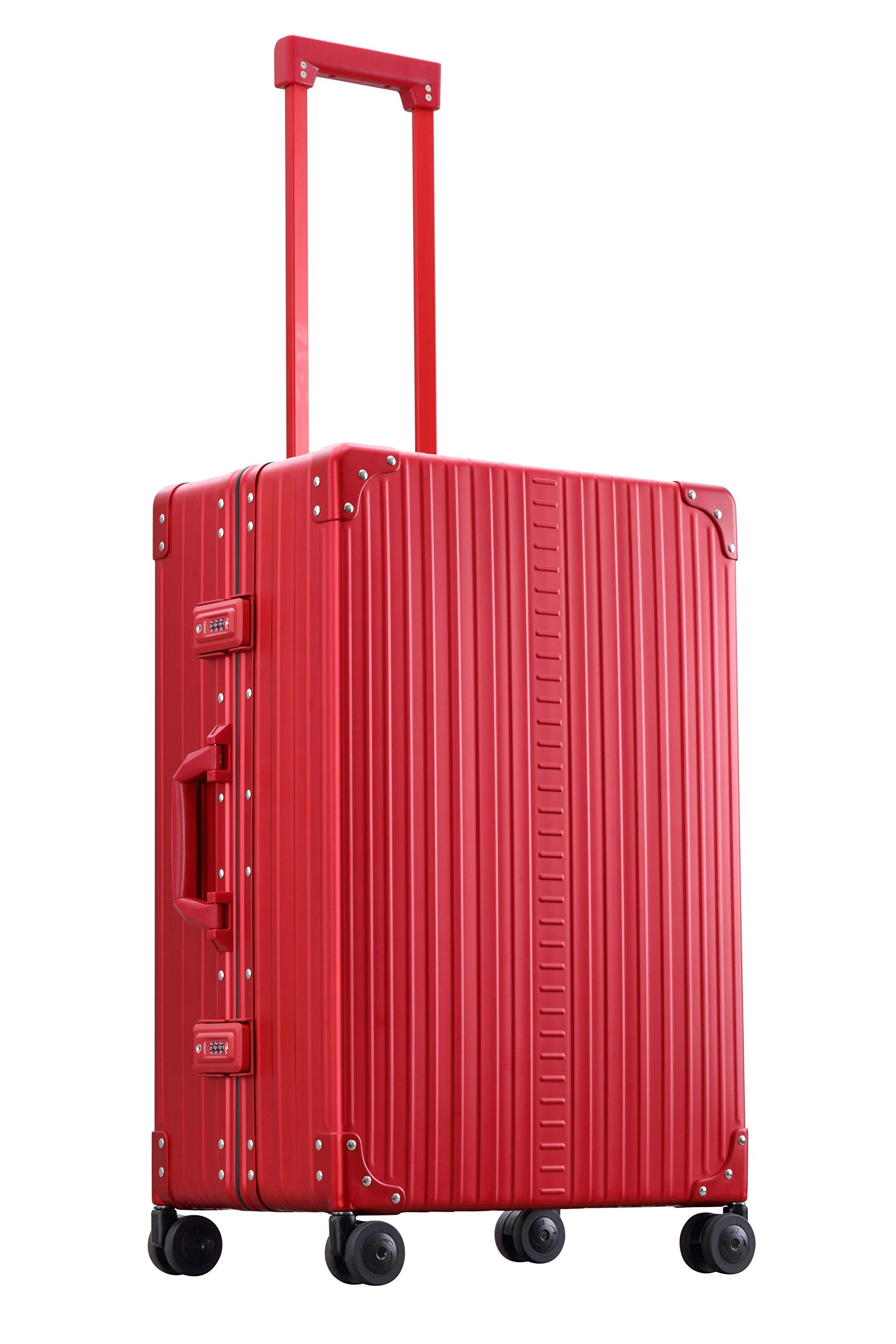 Aleon 26 Inch Aluminum Hardside Checked Luggage - Durable Lightweight Suitcase for Air Travel, Business Trips & Vacation Packing