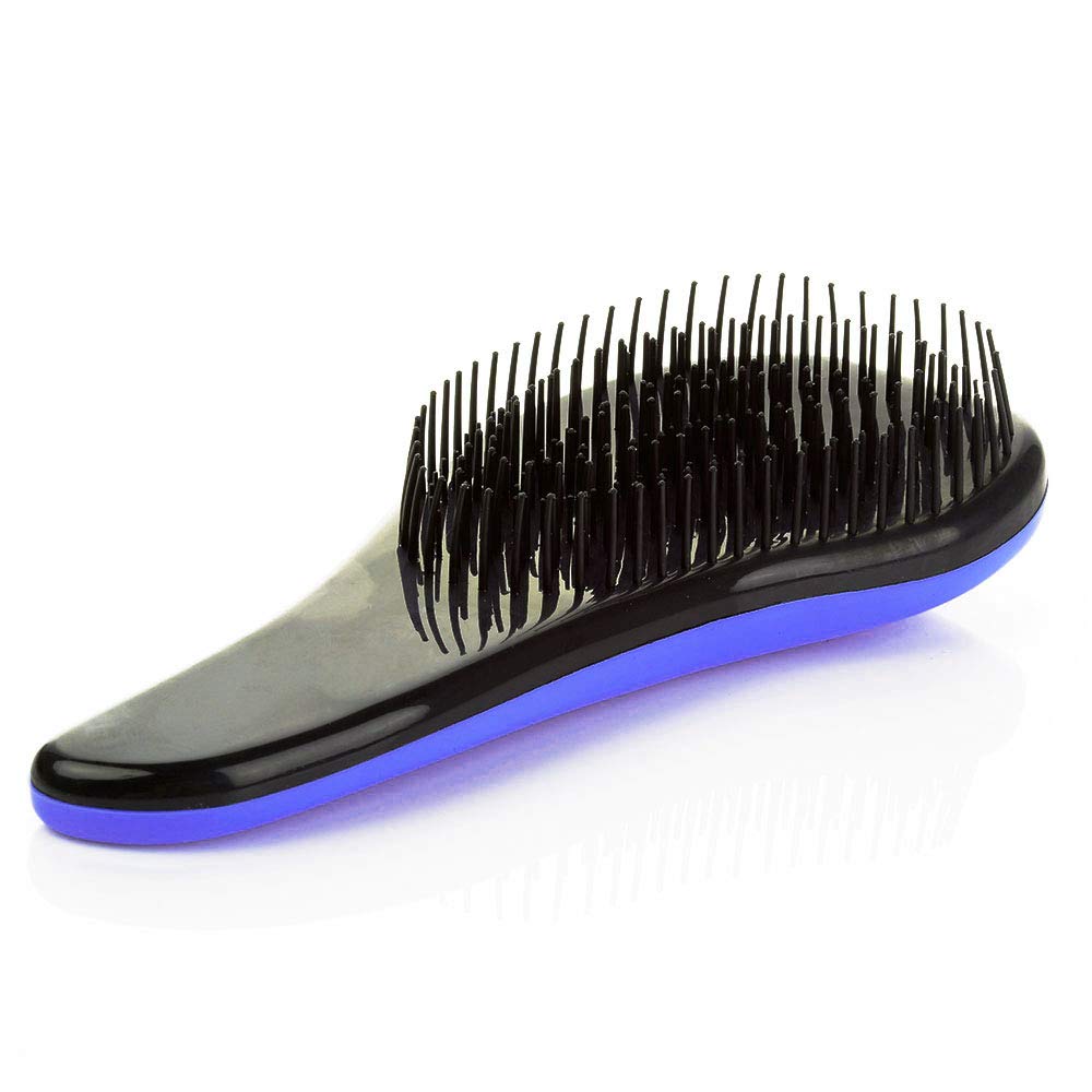 Alexvyan Professional Hair Straightening Brush for Women & Men - Ionic Blow Dry Styling Brush with Pins for Detangling & Smoothing - Perfect for Home & Salon Use