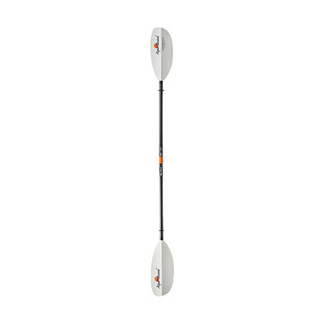 Aqua Bound Manta Ray Hybrid 2-Piece Posi-Lok Kayak Paddle - Lightweight Carbon Shaft with Durable Nylon Blades - Perfect for Touring, Fishing & Recreational Kayaking